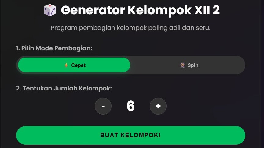 Buat Kelompok XII-2